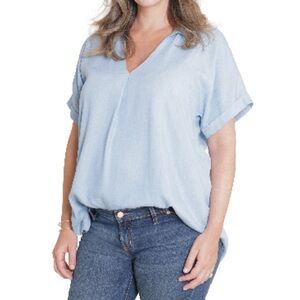 Maternity Blue Women's Top